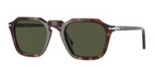Persol 0PO 3292S 24/31 Havana/Green Unisex Sunglasses