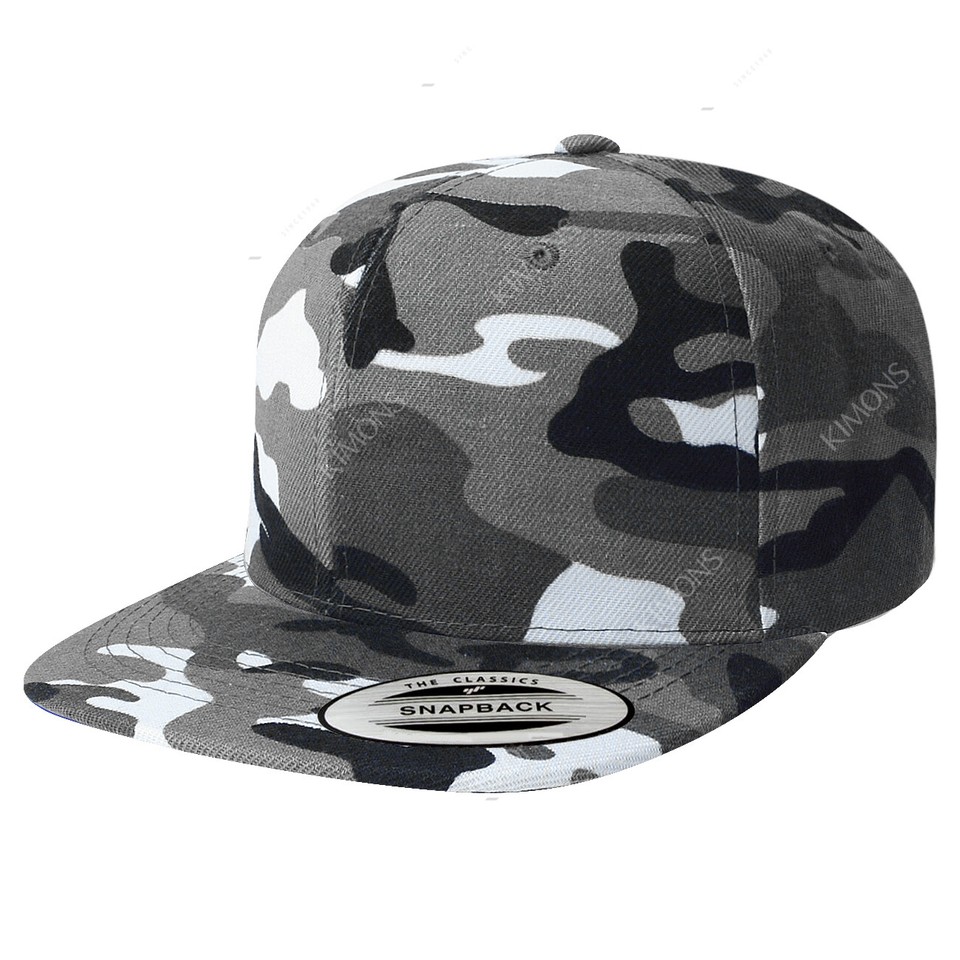 Snapback Baseball Cap Hat Hip-Hop Men Army Adjustable Hats Flat Trucker ...