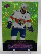 2020-21 UPPER DECK HOCKEY Keith Yandle Green Dazzlers #DZ-71 Panthers UD 20-22