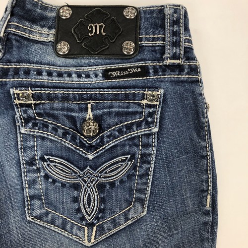 Miss Me Boot Cut Jeans JW5305B Womens 