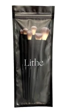 Lithe: Everyday 6-Piece Makeup Brush Set - Conceal / Highlight / Crease / Blend