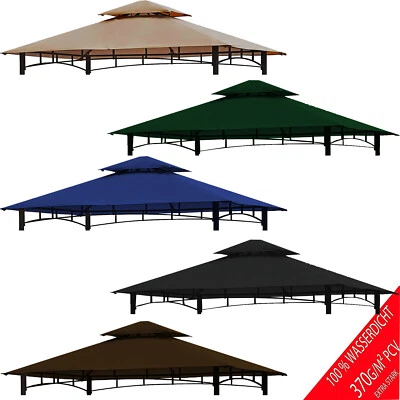 FREIGARTEN.DE Ersatzdach für Pavillon Grill 2.4[m] x 1.5[m] Wasserdicht PCV Soft 370g/m² M11