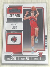 Gradey Dick - 2023-24 Panini Contenders Basketball Season Ticket Rookie - #71