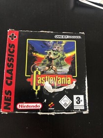 CASTLEVANIA NES CLASSIC - PAL - FR - GAME BOY ADVANCE + CARTE VIP INTACTE !