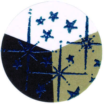 Embossing Pulver - Dunkelblau glänzend - 10g  65044 Embossingpulver Powder Puder