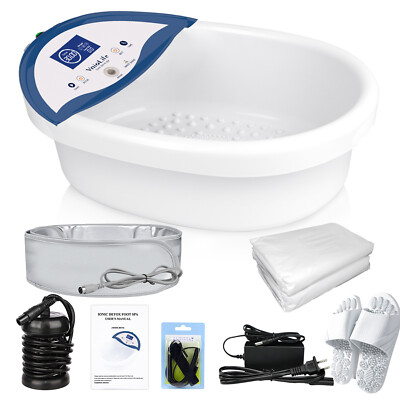 Upgrade Ionic Foot Spa Bath Detox All-in-one Functional Detoxification Machine