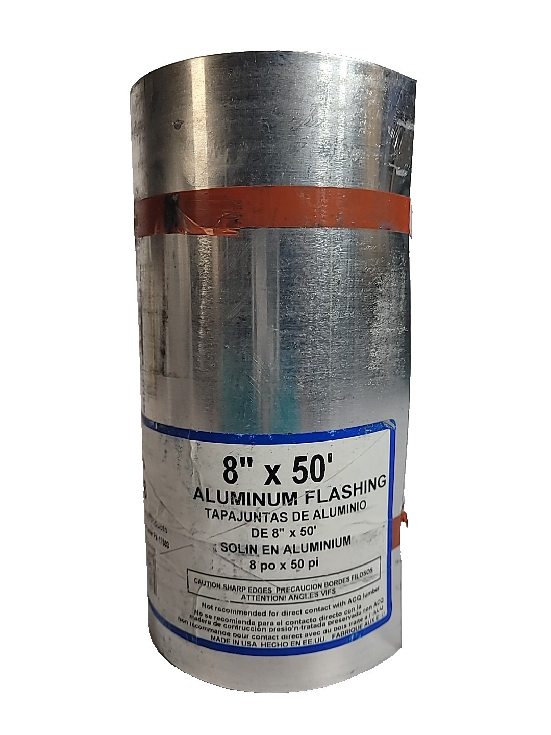 Amerimax 68008 8"X50" Mill Finish Aluminum Flashing