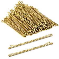 Large Bobby Pins Brown 2.75 Jumbo Hair Pins Gold Long Bobby Pins for Thick