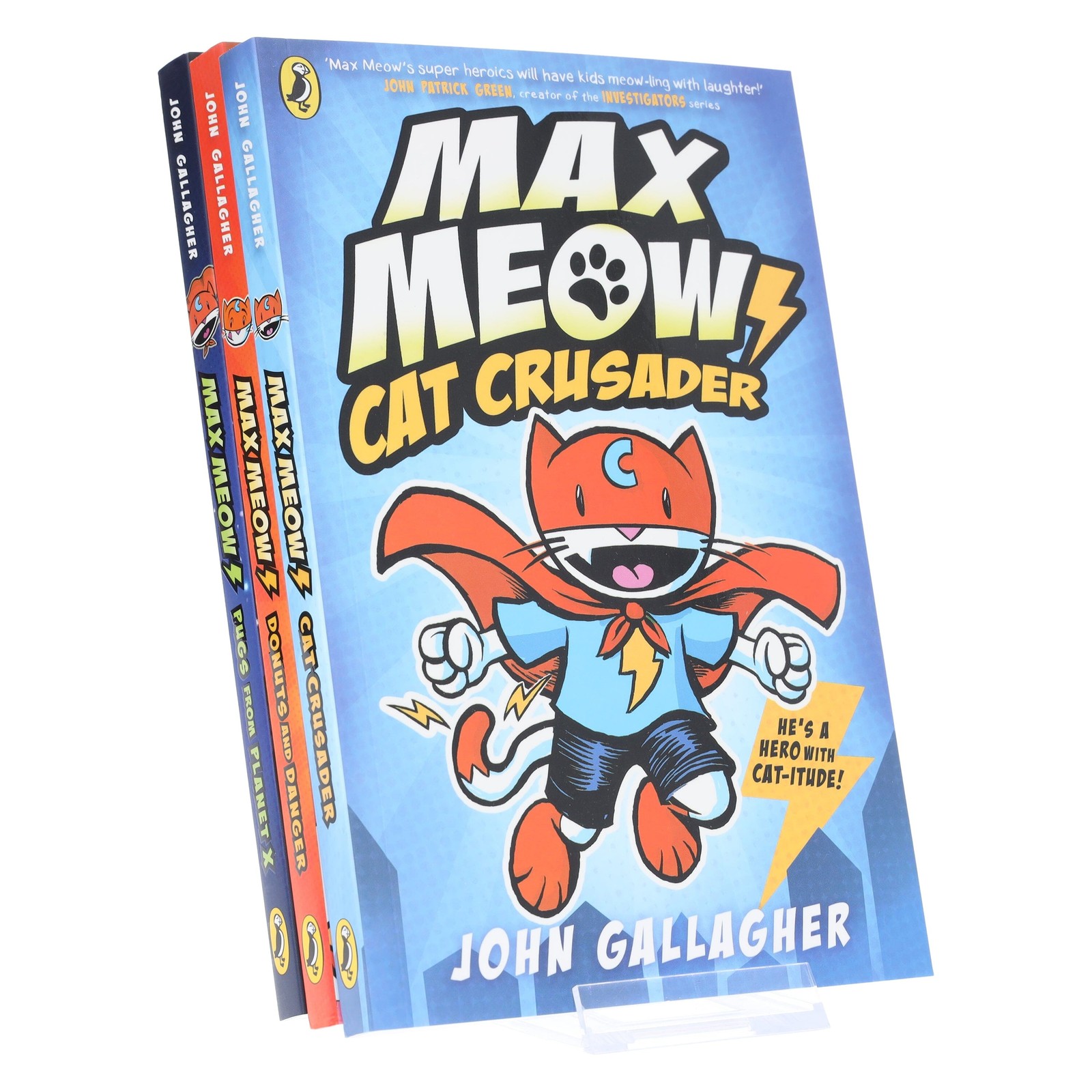 Penguin Random House Max Meow Series By John Gallagher 3 Graphic Novels Set - Ages 5-10 - Paperback - Image 2