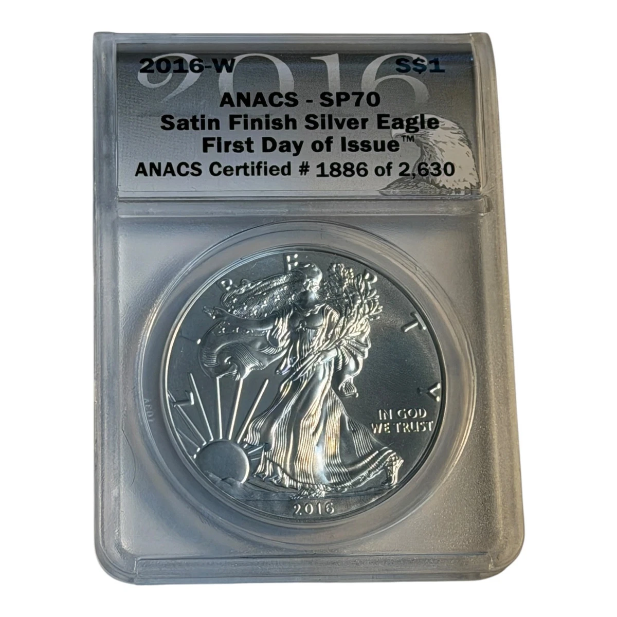 American Eagle MS 70 Graded 2016 Silver Bullion Coins for sale | eBay