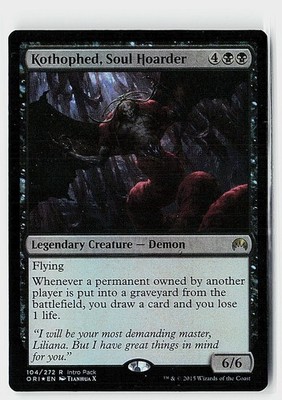 Kothophed, Soul Hoarder Foil R Unique and Miscellaneous Promos 104 NM