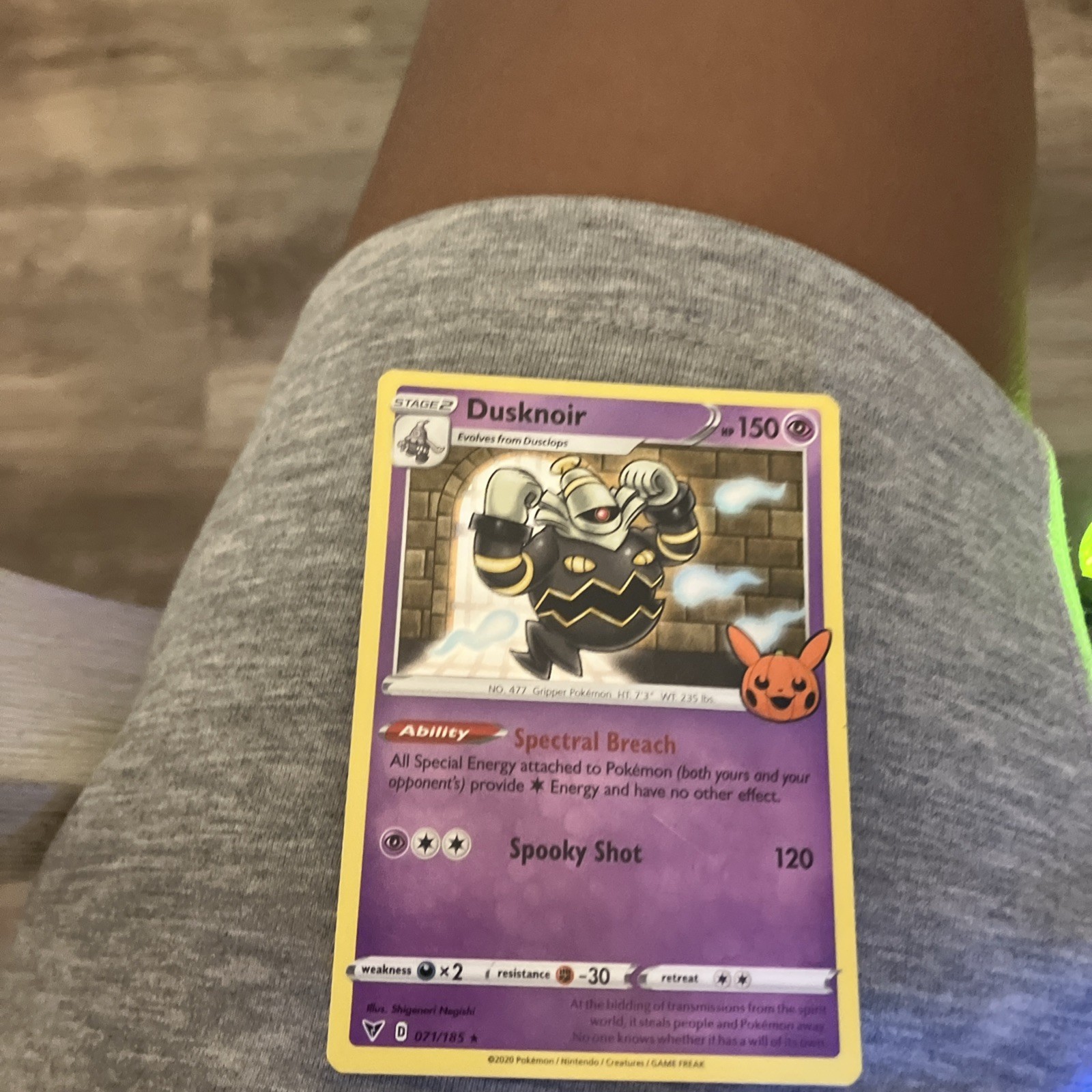 Dusknoir 17/100 Stormfront Reverse Holo