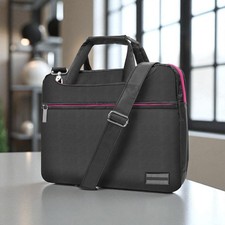Business Meeting 13" Laptop Briefcase Crossbody Messenger Bag
