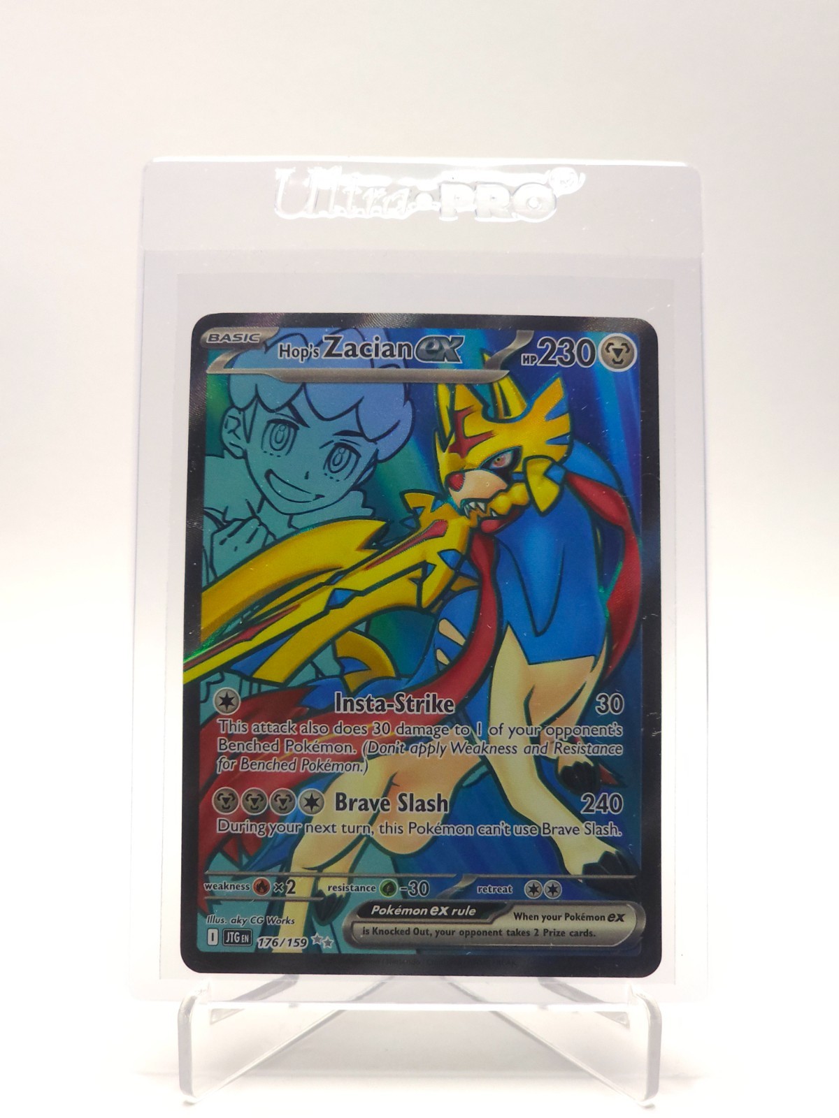 Hop's Zacian ex 176/159 Sv09: Journey Together Holo NM