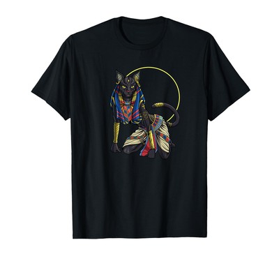 Cat Goddess - Egyptian Goddess Bastet T-Shirt