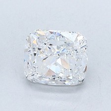 Cert. GIA Cushion Cut 1.20 Carat Natural Mined Diamond Loose D color SI1 clarity 2908.33 per carat