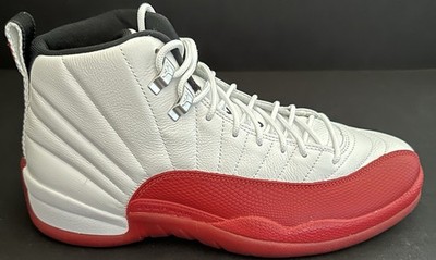 Nike Air Jordan Retro XII 12 Cherry Varsity Red Men Sz 10.5 B-grade CT8013-116