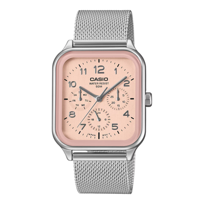CASIO MTP-M306M-4AV QUARTZ ANALOG CHAMPAGNE DIAL MEN'S WATCH | eBay
