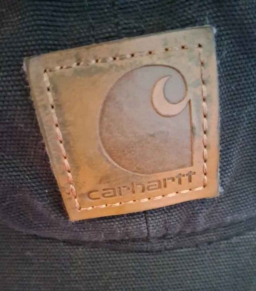 Lote de 3 gorras Carhartt para hombre gorra ajustable con tirantes algodón cuero lengüeta logotipo Foto 2 de 4