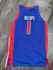 Chauncey Billups Signed Game Used 05-06 Detroit Pistons Authentic Reebok Jersey