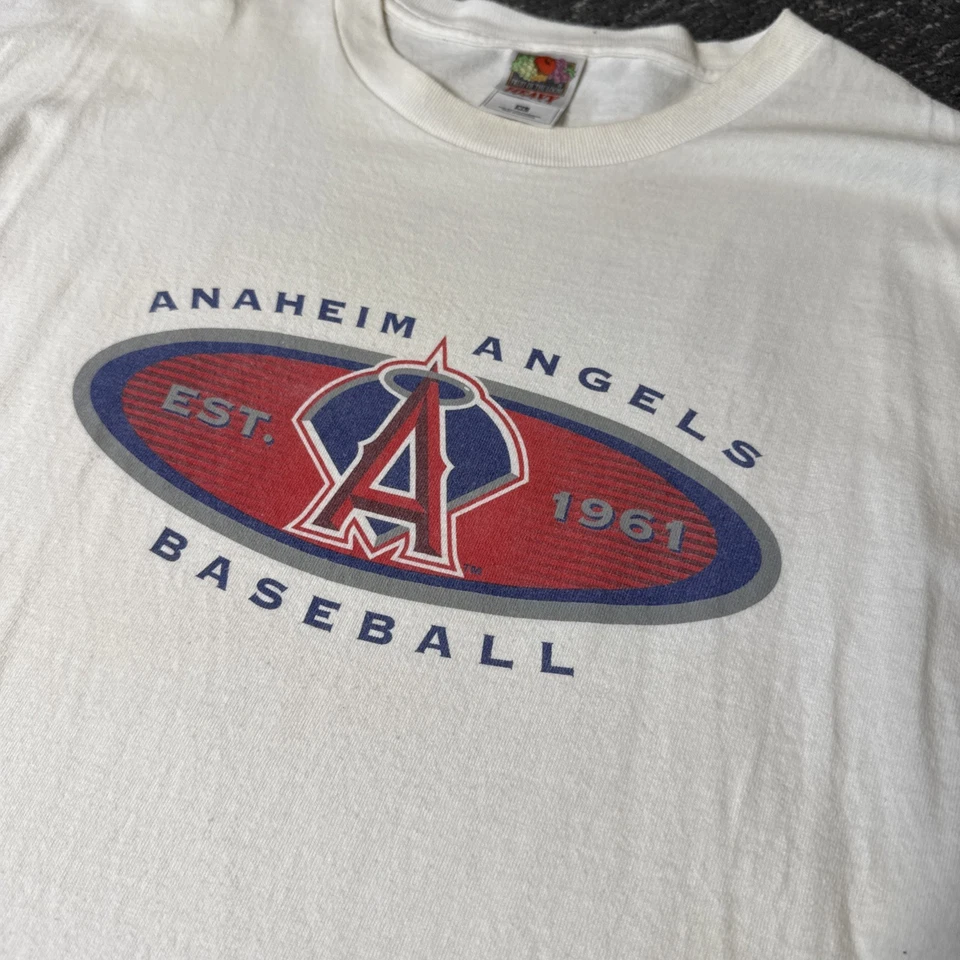 Camiseta de béisbol vintage Anaheim Angels XL Foto 2 de 2