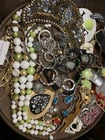 VTG Estate Lot Trifari Chicos Talbots Moonglow Lucite EtcSigned/Unsigned Jewelry
