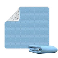 2 Pack Incontinence Bed Pads 34x36 Inch Washable Reusable Waterproof Mat