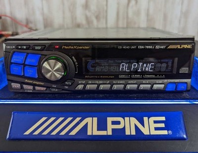 Tested ALPINE CDA-7892J 1DIN Car audio Radio FM/AM CD Head Unit Receiver