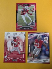 THREE 2022 Panini Chronicles Draft Picks - Chris Olave Rookie Variants