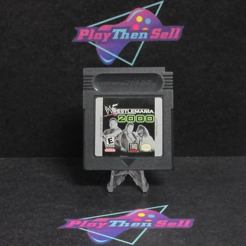 WWF Wrestlemania 2000 Nintendo GameBoy Color - Cart Only Excellent