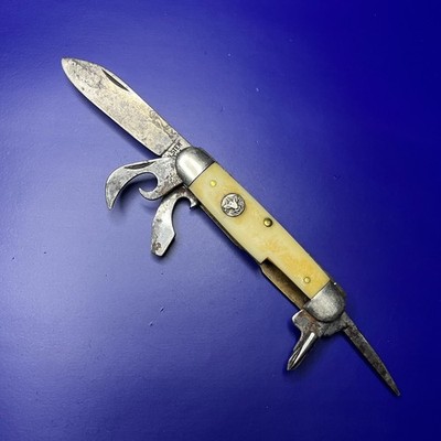 Vintage Ulster USA 5 Tool Scout Knife
