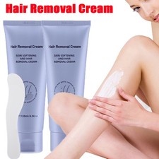 1/2X 100ml With Spatula Applicator Mild Hair Removal Cream Painless Hair Removal
