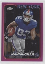 2024 Topps Chrome Magenta Refractor 223/399 Mario Manningham #145 0nr3