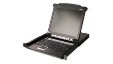Image of 4710469348693 Aten Przełącznik KVM LCD 17,3 1920 x 1080 16 port PS/2 USB VGA sta