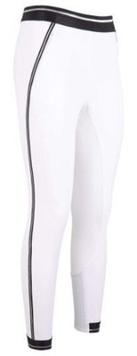 euro-star riding leggings Athletic Lux LTE white silver