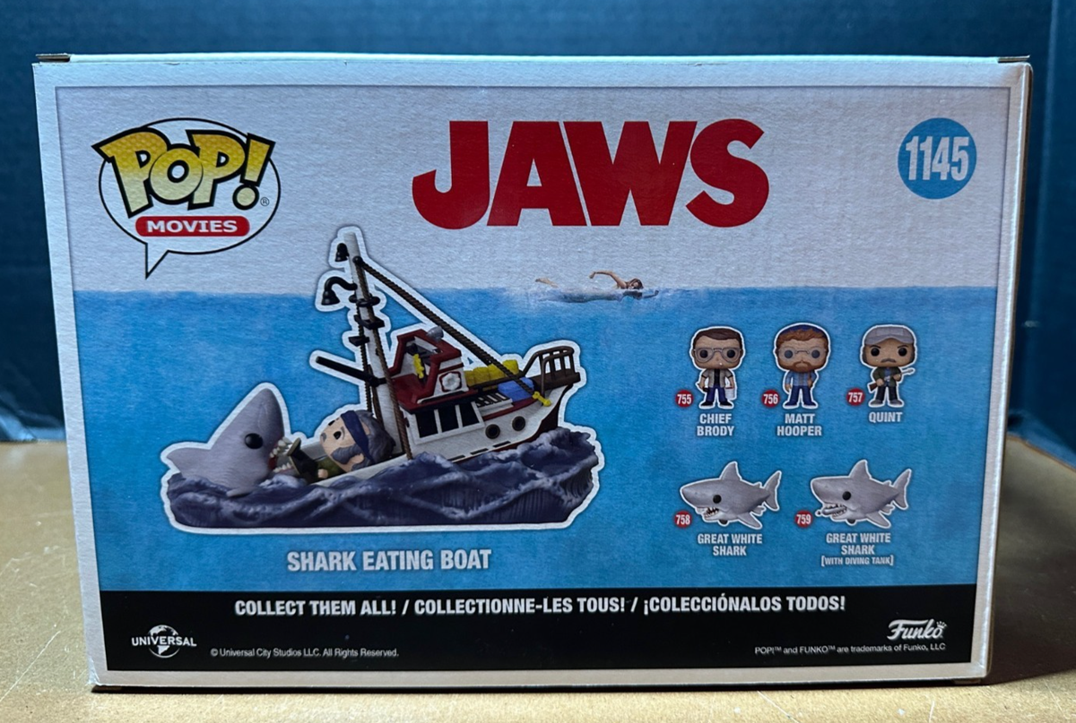 Funko Pop! Jaws - Shark Eating Boat #1145 GameStop Exclusive | eBay