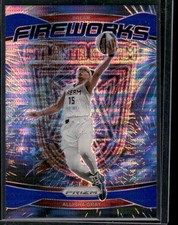2024 Panini Prizm WNBA - Fireworks Allisha Gray #6 Blue Pulsar Prizm /199