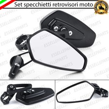 SPECCHIETTI RETROVISORI MANUBRIO PER HARLEY DAVIDSON DYNA 1340 SUPER GLIDE