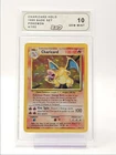 CHARIZARD 1999 POKEMON BASE SET HOLO RARE GEM MT 4/102 AS 10 Q4596