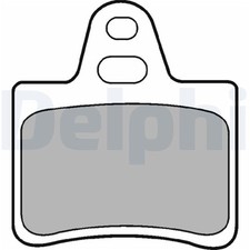 Delphi Bremsbeläge hinten für Citroen Xantia Xm