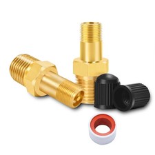Godeson 18 Npt Tank Valve Anti-corrosion Brass Schrader Valve With 18 Ma... Godeson 18 Npt Tank Valve Anti-corrosion Brass Schrader Valve With 18 Ma...