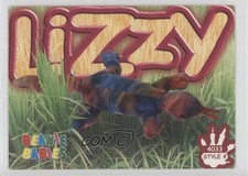 1999 Ty Beanie Babies Series 4 Lizzie the Ty-Dye Lizard #206 1b9b