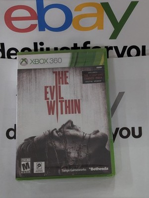 The Evil Within w/Fighting Chance Pack Microsoft Xbox 360 BRAND NEW SEALED USA
