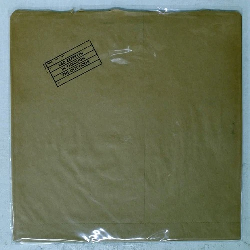 LED ZEPPELIN IN THROUGH THE SWAN SONG P10726N Japan VINYL LP