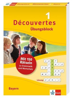 Découvertes 1 Bayern (ab 2017) - Übungsblock zum Schulbuch: 150 Rätsel zu Gramma