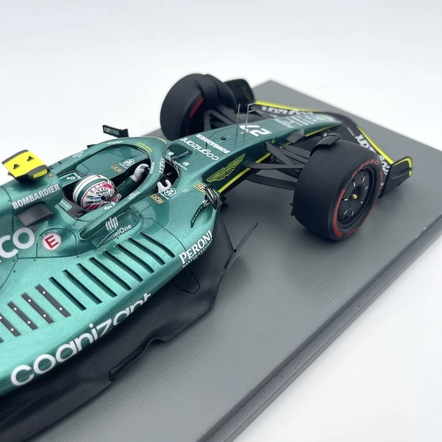 Modellino F1 Spark 1/18 Aston Martin AMR22 Bahrain GP 2022 #27 N. Hulkenberg - Immagine 2 di 4