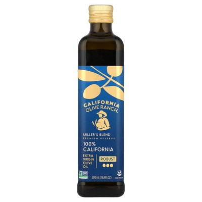 100% California, Extra Virgin Olive Oil, Miller's Blend, 16.9 fl oz (500 ml)