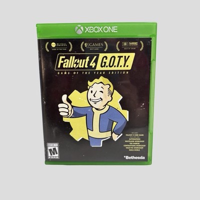 Fallout 4 Game of the Year Edition Xbox One Fast Video Game CIB Complete
