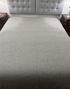 Pendleton Blanket 100% Pure Wool Gray King Size Made in USA Home Collection