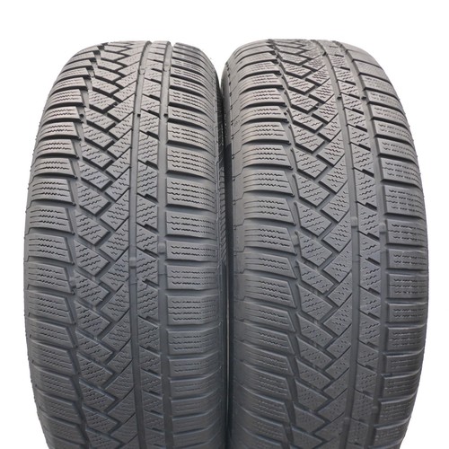 225 65 17 2x CONTINENTAL 225/65 R17 102T TS850P Winterreifen 6-7mm 2017